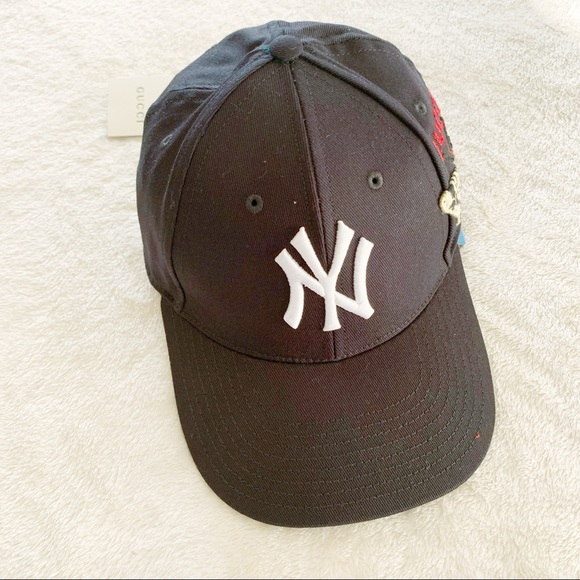 NWT Authentic Gucci Baseball NY Yankees™ patch Cap​ - Picture 3 of 12